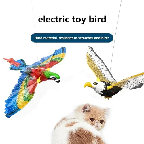 ⚡Last Day Promotion 49% OFF - Automatic Moving Simulation Bird Interactive Cat Toy for Indoor Cats