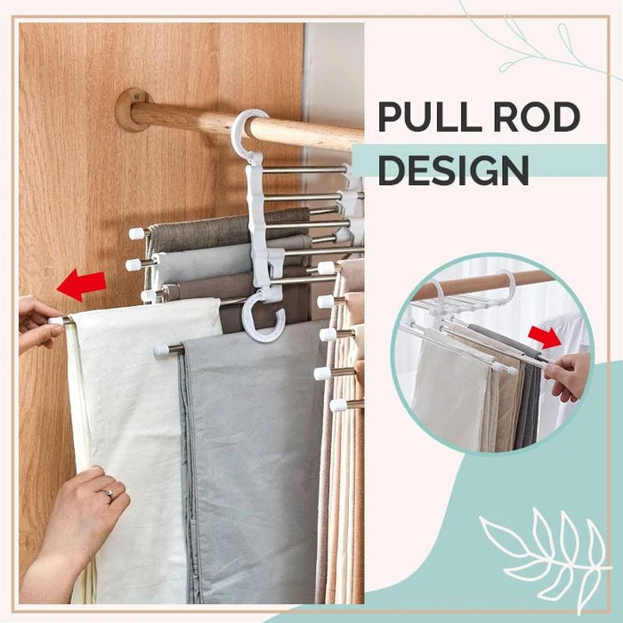 (🔥LAST DAY PROMOTION 49%-Special Offer Now) Multi-functional Pants Rack