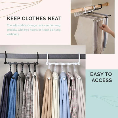 (🔥LAST DAY PROMOTION 49%-Special Offer Now) Multi-functional Pants Rack