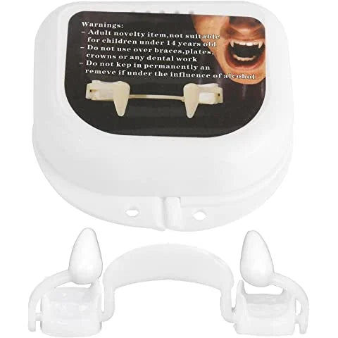 (🎁Halloween Early Sale-50% OFF) Retractable Halloween Vampire Fangs