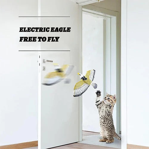 ⚡Last Day Promotion 49% OFF - Automatic Moving Simulation Bird Interactive Cat Toy for Indoor Cats